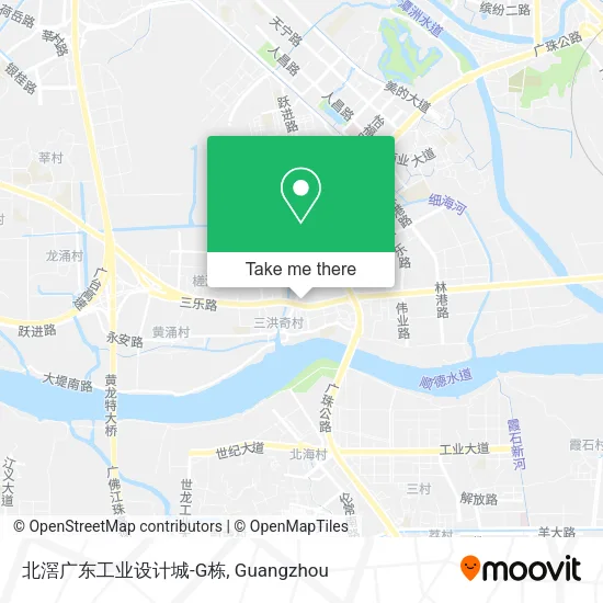 北滘广东工业设计城-G栋 map