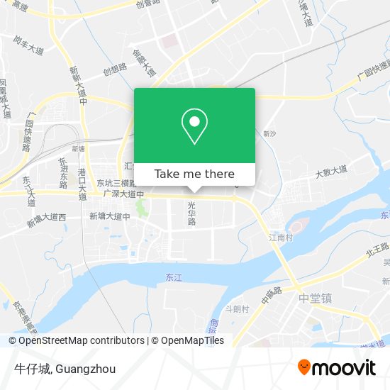 牛仔城 map