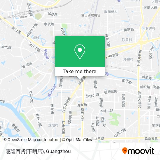 惠隆百货(下朗店) map