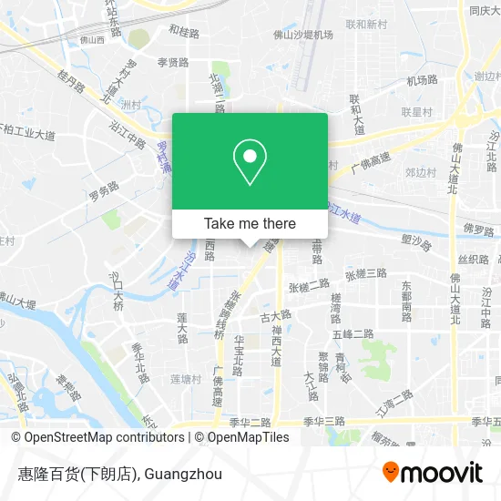 惠隆百货(下朗店) map