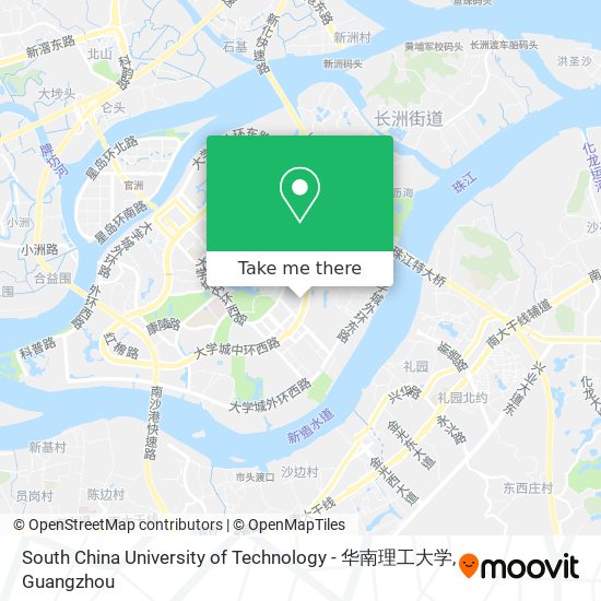 South China University of Technology - 华南理工大学 map