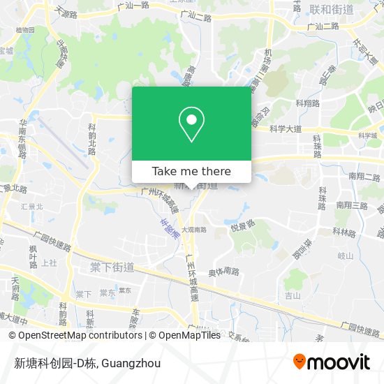 新塘科创园-D栋 map