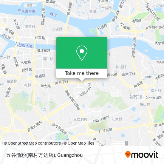五谷渔粉(南村万达店) map