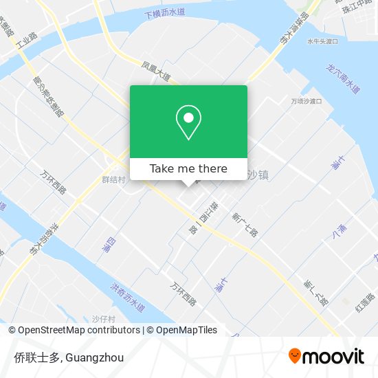 侨联士多 map