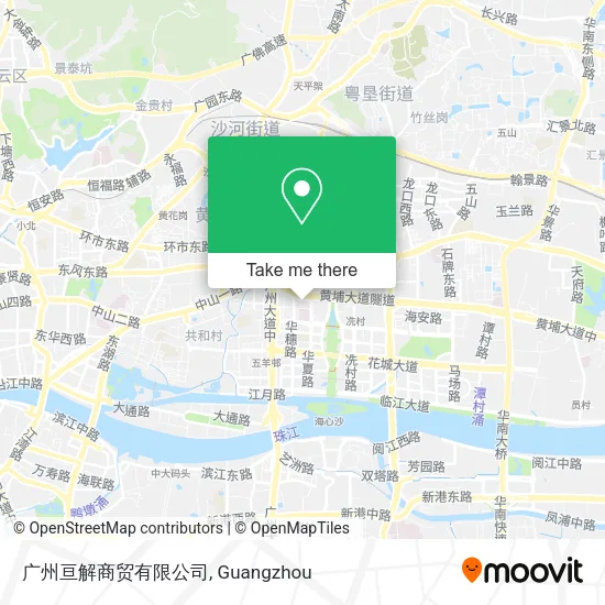 广州亘解商贸有限公司 map