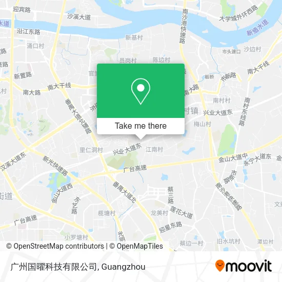 广州国曜科技有限公司 map