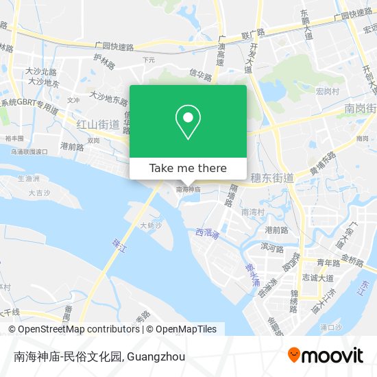 南海神庙-民俗文化园 map