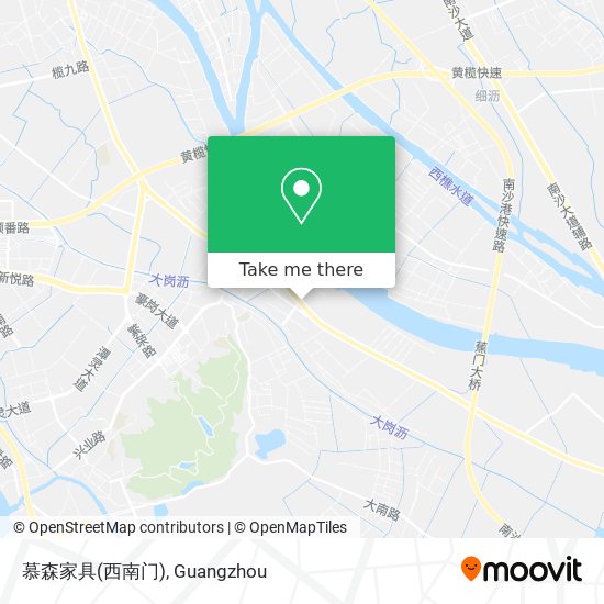 慕森家具(西南门) map