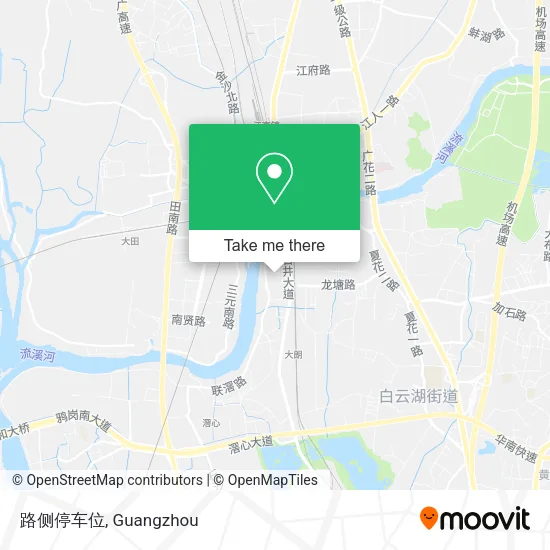 路侧停车位 map