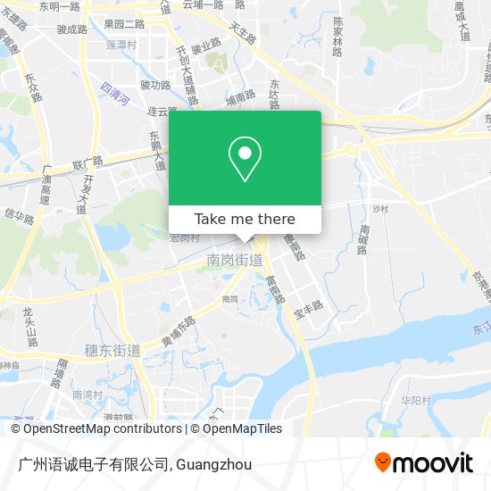 广州语诚电子有限公司 map