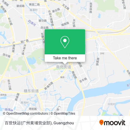 百世快运(广州黄埔营业部) map