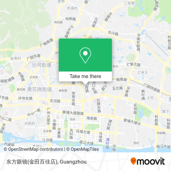 东方眼镜(金田百佳店) map