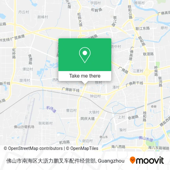 佛山市南海区大沥力鹏叉车配件经营部 map