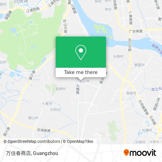 万佳春商店 map