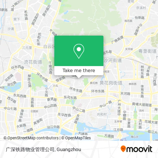 广深铁路物业管理公司 map