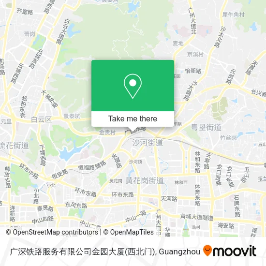 广深铁路服务有限公司金园大厦(西北门) map