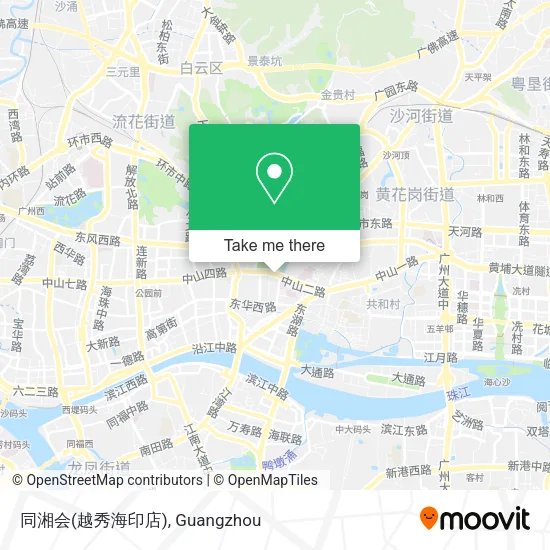 同湘会(越秀海印店) map