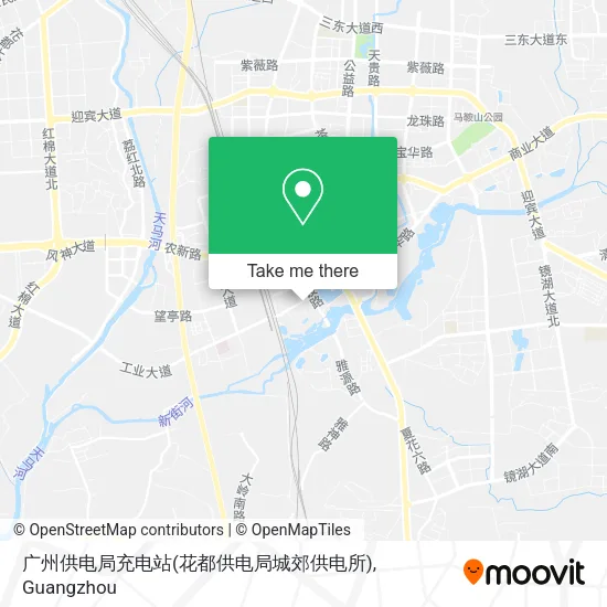 广州供电局充电站(花都供电局城郊供电所) map