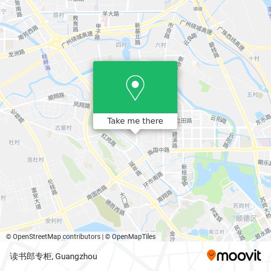 读书郎专柜 map