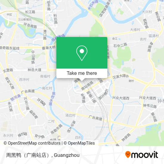 周黑鸭（广南站店） map
