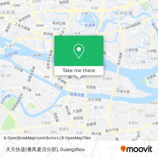 天天快递(番禺夏滘分部) map