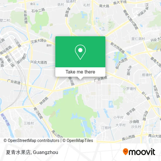夏青水果店 map