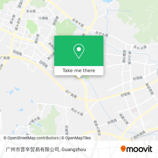 广州市晋辛贸易有限公司 map