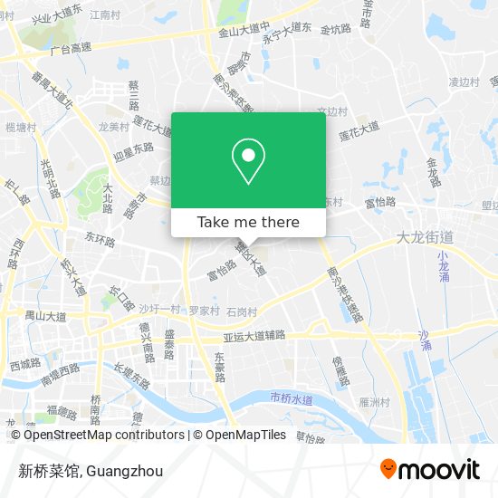 新桥菜馆 map