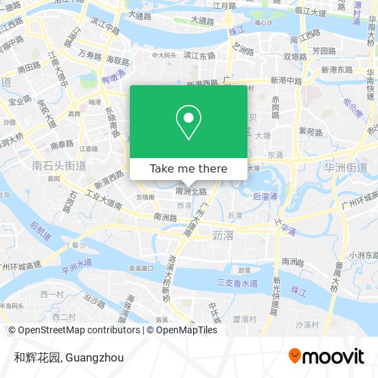 和辉花园 map