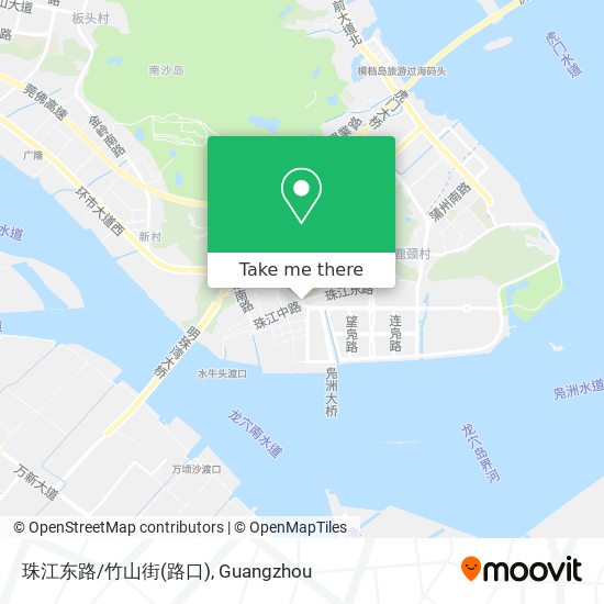 珠江东路/竹山街(路口) map