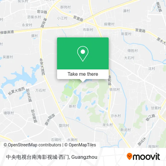 中央电视台南海影视城-西门 map