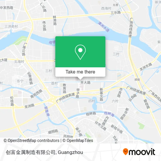 创富金属制造有限公司 map