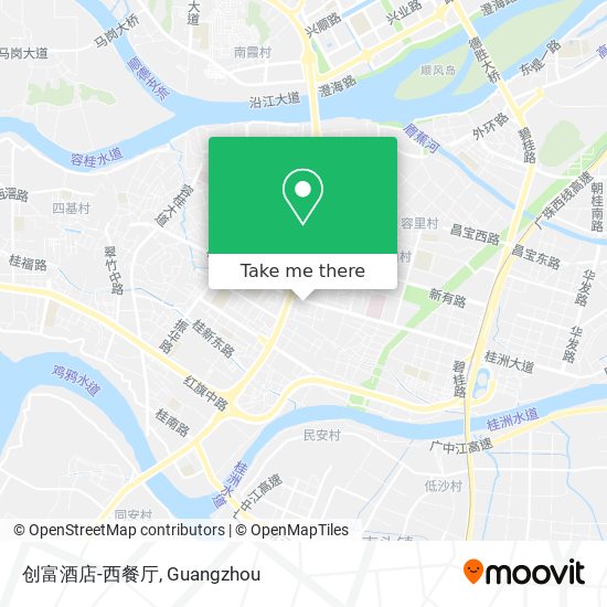 创富酒店-西餐厅 map