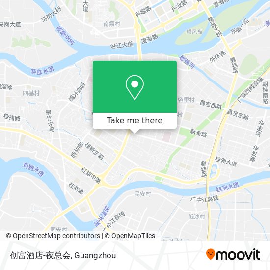创富酒店-夜总会 map