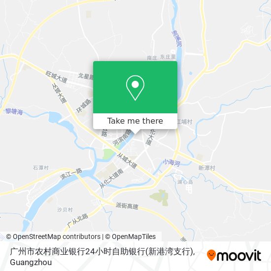 广州市农村商业银行24小时自助银行(新港湾支行) map