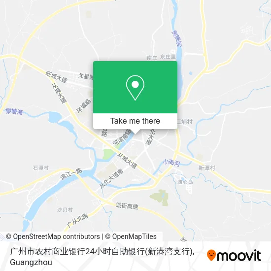 广州市农村商业银行24小时自助银行(新港湾支行) map