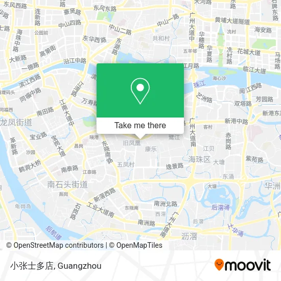 小张士多店 map