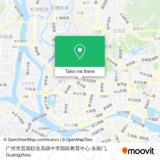 广州市贸易职业高级中学国际教育中心-东南门 map