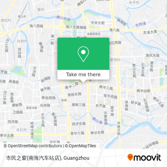 市民之窗(南海汽车站店) map