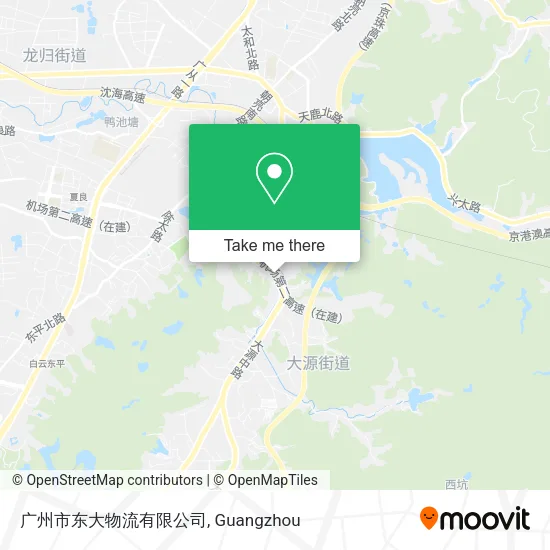 广州市东大物流有限公司 map