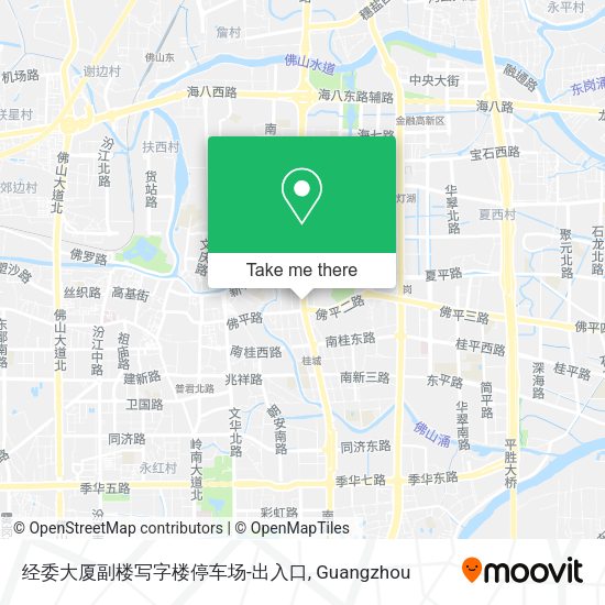 经委大厦副楼写字楼停车场-出入口 map
