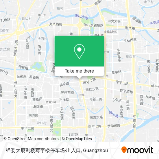经委大厦副楼写字楼停车场-出入口 map