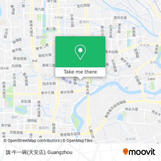 陇·牛一碗(天安店) map
