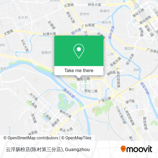 云浮肠粉店(陈村第三分店) map