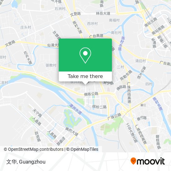 文华 map