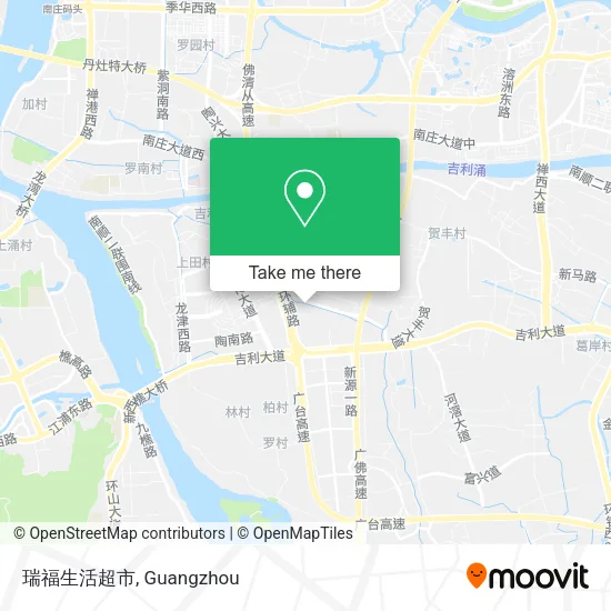 瑞福生活超市 map
