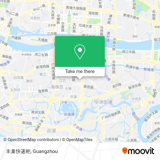 丰巢快递柜 map