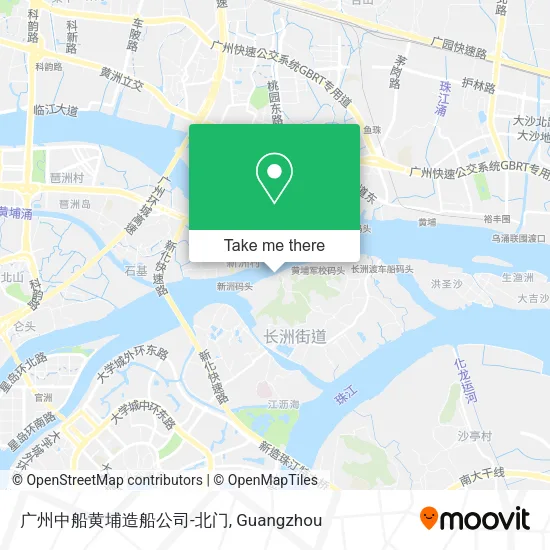 广州中船黄埔造船公司-北门 map