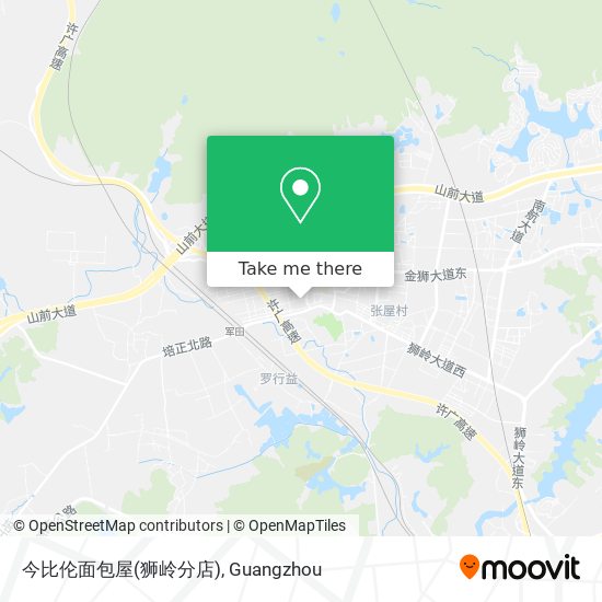 今比伦面包屋(狮岭分店) map