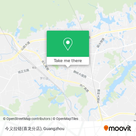 今义拉链(喜龙分店) map